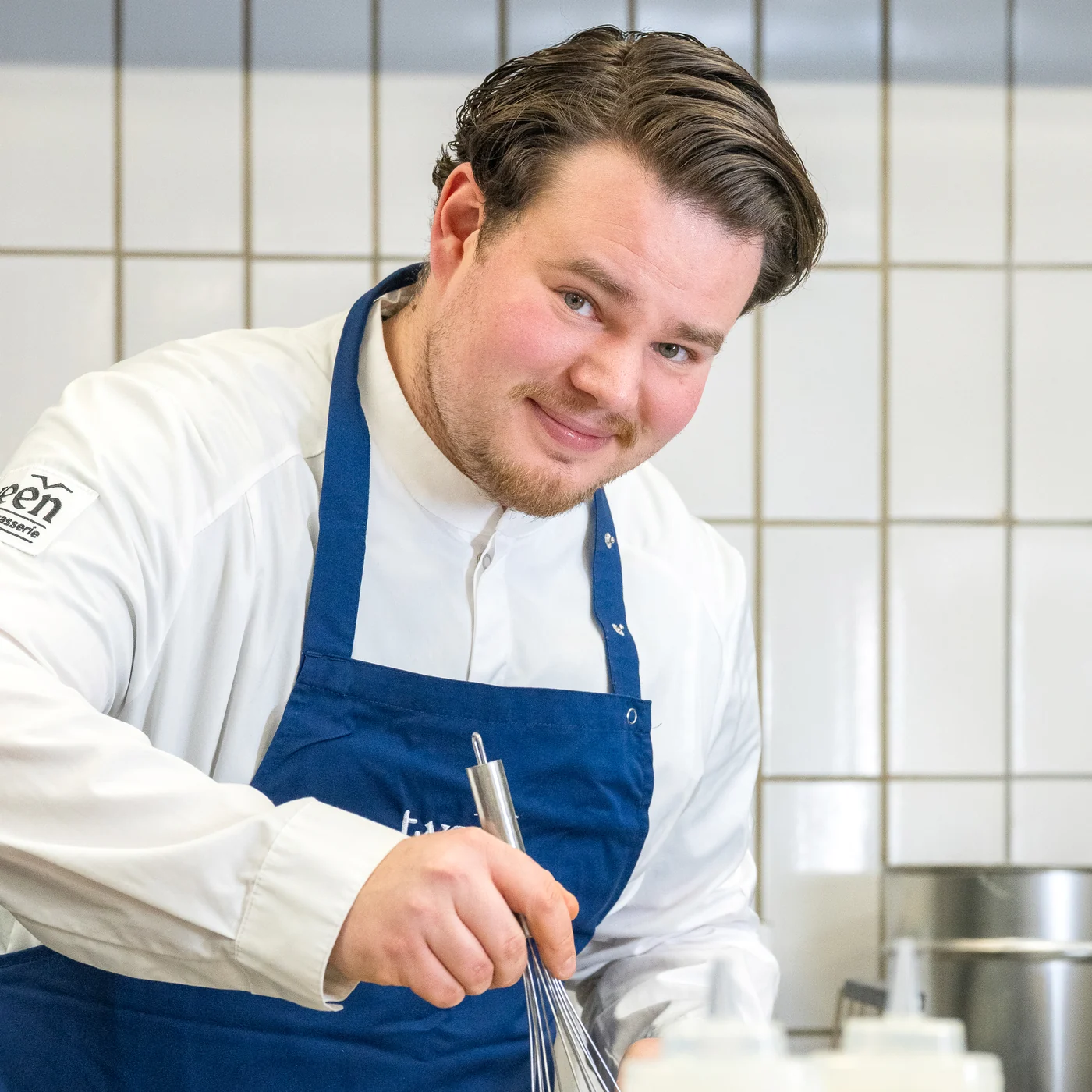 Jörn Peters, Küchenchef, in der Küche des tween
